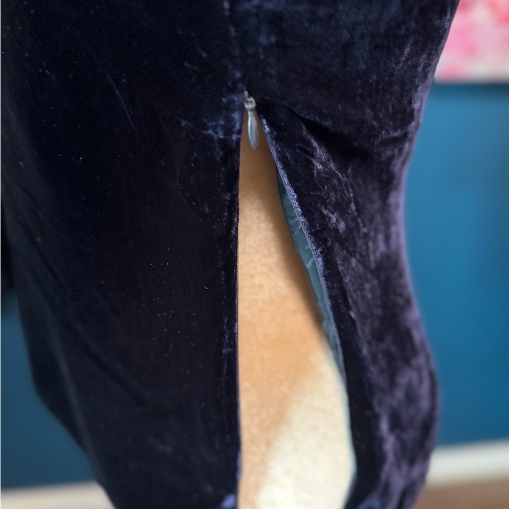 Lafayette 148 Velvet Top and Pants Set 4 - Picture 6 of 13